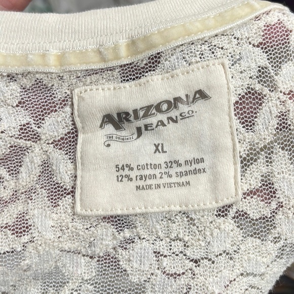 Lace Peplum Cardigan - Picture 3 of 7